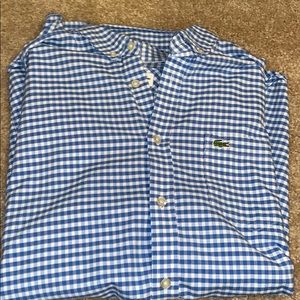 Lacoste Dress Shirt Button Up